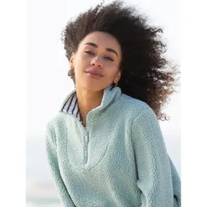 Damen Fleecepullover 1/4 Zip Kite Purbeck image-3