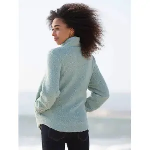 Damen Fleecepullover 1/4 Zip Kite Purbeck image-2
