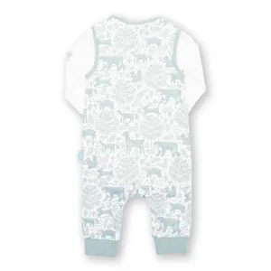 Σετ κορμάκι και σωλήνα βρεφικό Kite Woodland Walk Dungaree image-3