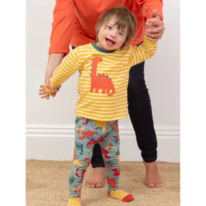 Langærmet T-shirt til børn Kite Dinky Dino image-3