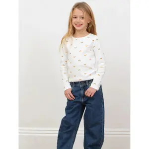 Langærmet T-shirt til piger Kite Little Rainbow image-3