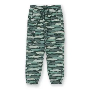 Cargo-byxor för babypojke Kite Croc Camo