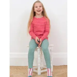 Langærmet T-shirt til piger Kite Rosey Posey Stipe image-4