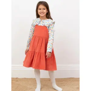 Kleid für Baby-Mädchen Kite Waterfall Pinafore image-2
