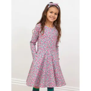 Robe patineuse fille Kite Ditsy Tales image-2