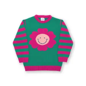 Μάλλινη μπλούζα κοριτσιού Kite Happy Jumper image-0