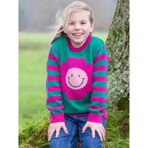 Μάλλινη μπλούζα κοριτσιού Kite Happy Jumper image-2