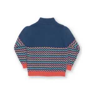 Dziecięca kurtka z zamkiem błyskawicznym Kite Hygge Zigzag image-1