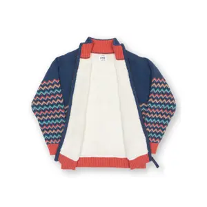 Dziecięca kurtka z zamkiem błyskawicznym Kite Hygge Zigzag image-2