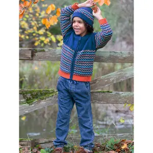 Dziecięca kurtka z zamkiem błyskawicznym Kite Hygge Zigzag image-4