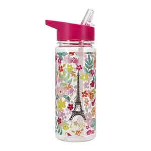 Plastic Tritan fles Kiub Paris Je T'adore image-0