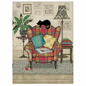 cara534h07-carnet-de-notes-a5-chaton-fauteuil-kiub-h034-bug-art-beige-noir-multicolore-15x21x0-05-cm