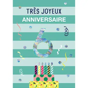 Double card Kiub Les Ages By 6 ans image-0