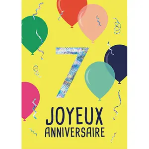 Carta doppia Kiub Les Ages By 7 ans image-0