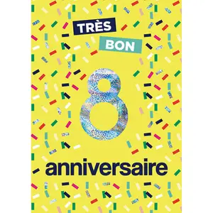 Carta doppia Kiub Les Ages By 8 ans image-0