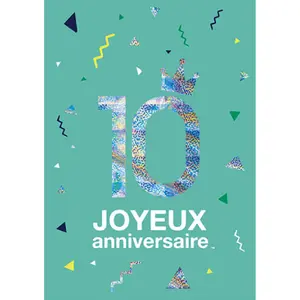 Doppelte Karte Kiub Les Ages By 10 ans image-0