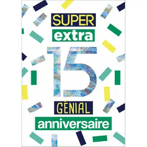 Dubbele kaart Kiub Les Ages By 15 ans image-0
