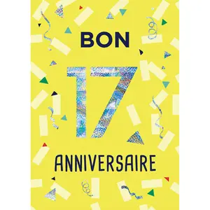 Carte double Kiub Les Ages By 17 ans image-0
