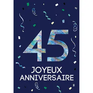 Dubbele kaart Kiub Les Ages By 45 ans image-0