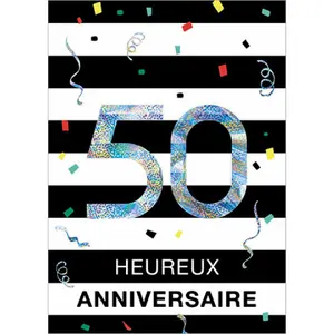 Dubbele kaart Kiub Les Ages By 50 ans image-0