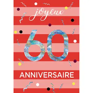 Doppelte Karte Kiub Les Ages By 60 ans image-0