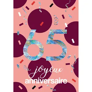 Tarjeta doble Kiub Les Ages By 65 ans image-0