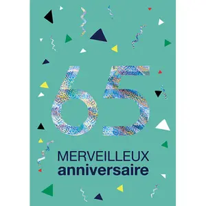 Doppelte Karte Kiub Les Ages By 65 ans image-0