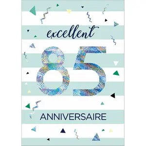 Double card Kiub Les Ages By 85 ans image-0