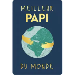 Doppelte Karte Kiub Des Plumes Et Des Fleurs Papi image-0