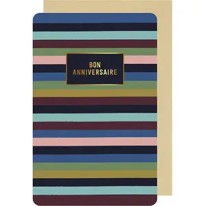 Feathers and flowers double card Kiub Anniversaire image-0