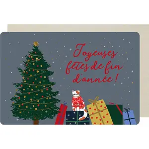 Carta doppia Kiub Joyeuses Noel H image-0