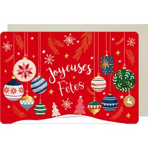 Carta doppia Kiub Joyeuses Noel H image-0