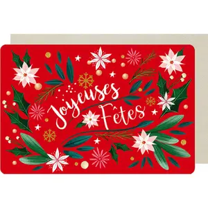 Dubbele kaart Kiub Joyeuses Noel H image-0