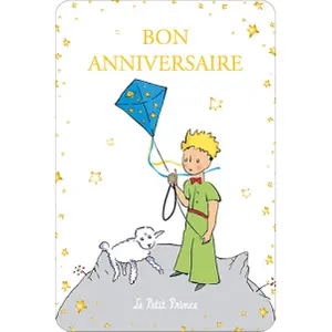 Biglietto semplice con messaggio Kiub Le Petit Prince V image-0