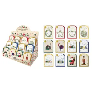 Etiquettes Ficelle Noël Kiub (x6) image-0