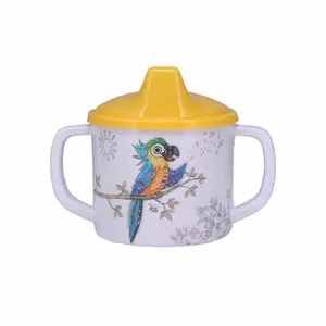Pipmugg för barn med papegojhandtag Kiub Kook image-0