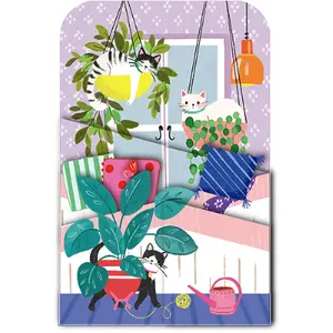 Tarjeta doble Kiub Happy Pop Up Chats image-0