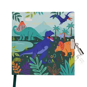 Cuaderno secreto cuadrado Kiub Les Petits Dino image-0