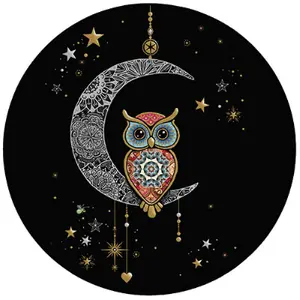 Ronde magneet Kiub Jewels Hiboux image-0