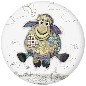 Runder Magnet Kiub Kook Mouton image-0