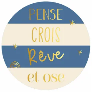 Magnet rond petits messages Kiub image-0
