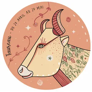 Imán redondo espíritu del zodiaco Kiub image-0