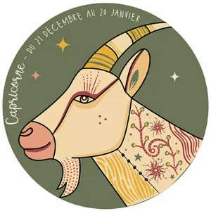 Magnete rotondo dello spirito zodiacale Kiub image-0