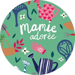 Magnet rond Kiub Cake And Crayons - Mamie Adoree image-0