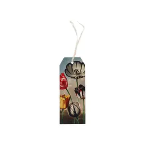 Lesezeichen mit Band Kiub Encyclopedia Tulipe image-0