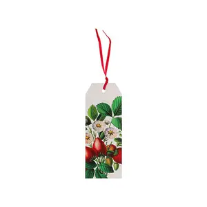 Boekmarker met lint Kiub Encyclopedia Fraises image-0