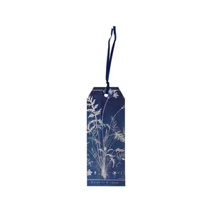 Segnalibro con nastro Kiub Encyclopedia Cyanotype image-0