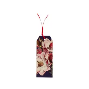 Marcador de páginas con cinta Kiub Encyclopedia Magnolia image-0