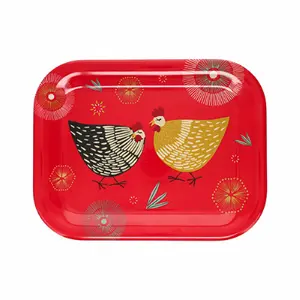 Rektangulär bricka Kiub Des cocottes image-0