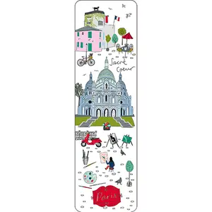 Segnalibro Kiub Le Tout Paris Sacre Coeur Blanc image-0